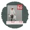 Dark Grey Suede Mat Board for 30x40 Frames - Fits 27x36 Photos